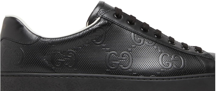 Gucci Ace 'GG Grabado - Negro' 625787-1XK10-1000 Order Gucci Ace 'GG Grabado - Negro' 625787-1XK10-1000
