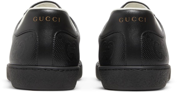 Gucci Ace 'GG Grabado - Negro' 625787-1XK10-1000 Details for Gucci Ace 'GG Grabado - Negro' 625787-1XK10-1000