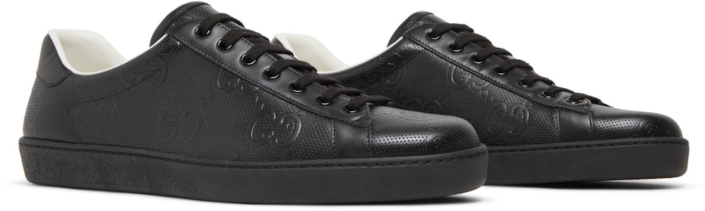 Gucci Ace 'GG Grabado - Negro' 625787-1XK10-1000 Cheap Gucci Ace 'GG Grabado - Negro' 625787-1XK10-1000