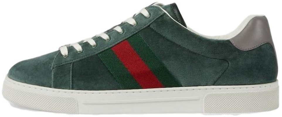 Gucci Ace 'Velvet Hijau' 757893-FACGV-3949 Buy Gucci Ace 'Velvet Hijau' 757893-FACGV-3949