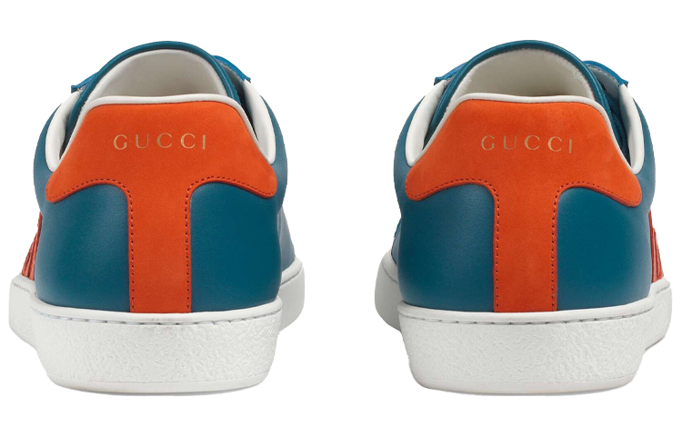 Gucci Ace 'Interlocking G - Blue Orange' 圖 5