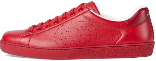 Gucci Ace 'Interlocking G - Hibiscus Red' 599147-AYO70-6463 Gucci Ace 'Interlocking G - Hibiscus Red' 599147-AYO70-6463