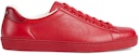 Gucci Ace 'Interlocking G - Merah Hibiscus' 599147-AYO70-6463
