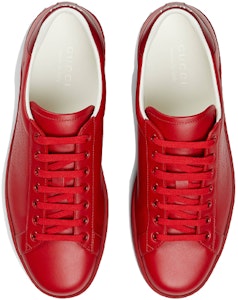 Gucci Ace 'Interlocking G - Merah Hibiscus' 599147-AYO70-6463 Shop Gucci Ace 'Interlocking G - Merah Hibiscus' 599147-AYO70-6463