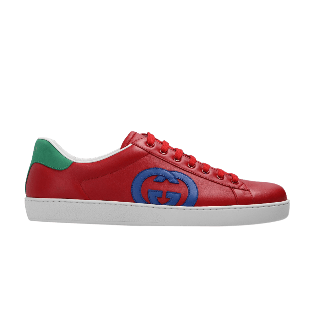 Buy Gucci Ace 'Interlocking G - Merah Biru' 625783 1XG70 6463