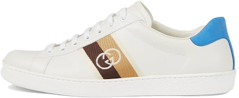 Gucci Ace 'G Bertaut - Putih Biru' 650992-1XGM0-9061 Buy Gucci Ace 'G Bertaut - Putih Biru' 650992-1XGM0-9061