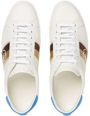 구찌 에이스 GG 화이트 블루 (Gucci Ace GG White Blue) 650992-1XGM0-9061 Shop 구찌 에이스 GG 화이트 블루 (Gucci Ace GG White Blue) 650992-1XGM0-9061