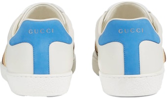 Gucci Ace 'G Bertaut - Putih Biru' 650992-1XGM0-9061 Purchase Gucci Ace 'G Bertaut - Putih Biru' 650992-1XGM0-9061