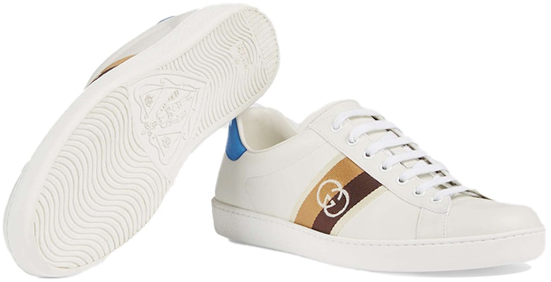 구찌 에이스 GG 화이트 블루 (Gucci Ace GG White Blue) 650992-1XGM0-9061 Details for 구찌 에이스 GG 화이트 블루 (Gucci Ace GG White Blue) 650992-1XGM0-9061