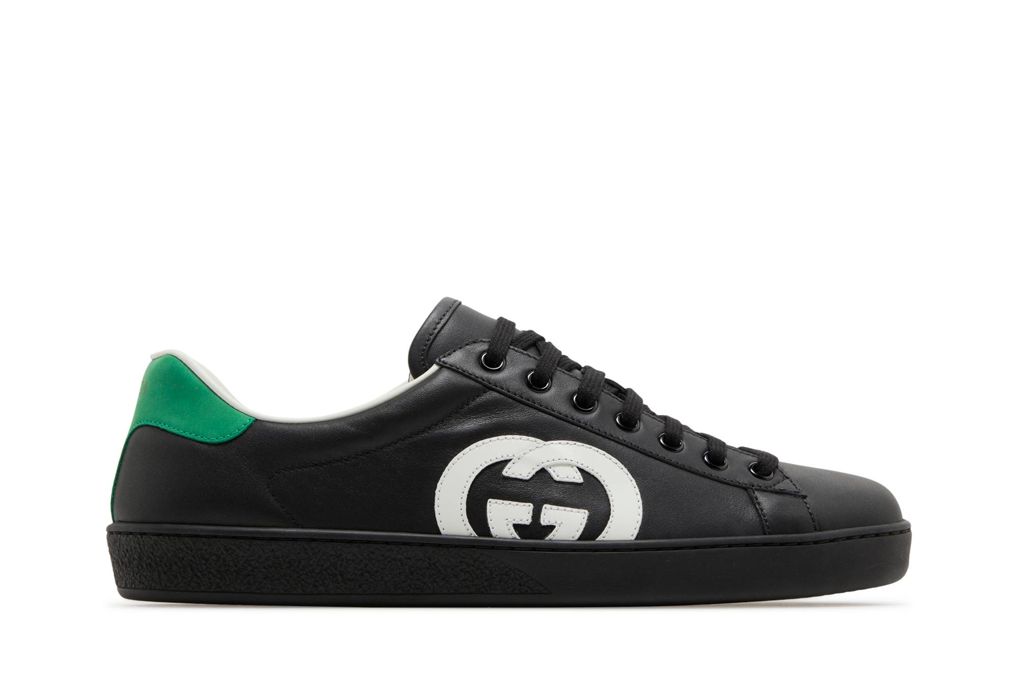 Gucci Ace 'Interlocking G - Black White' 625783-1XG70-1103