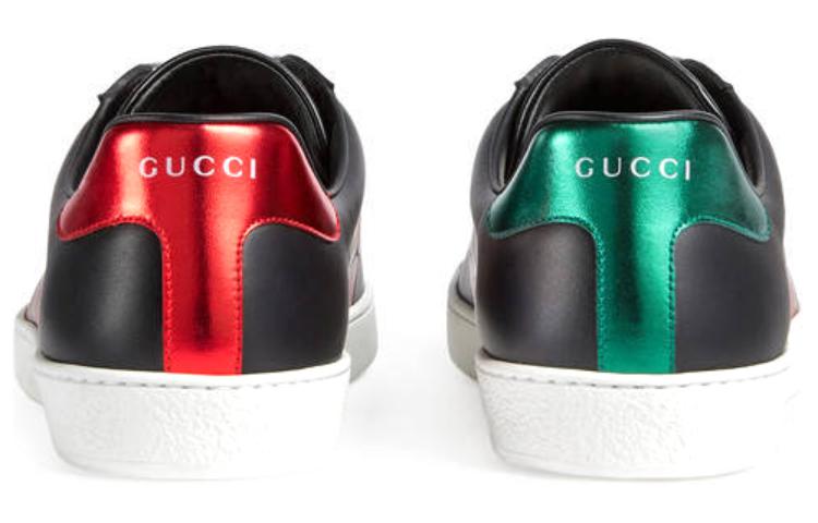 Shop Gucci Ace 'Kingsnake' Kasut Lelaki ‎501309-0IF10-1182