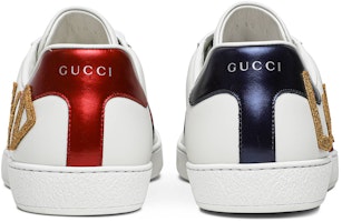 Gucci Ace 'Loved' Sepatu Sneaker 497090-DOPE0-9095 Details for Gucci Ace 'Loved' Sepatu Sneaker 497090-DOPE0-9095