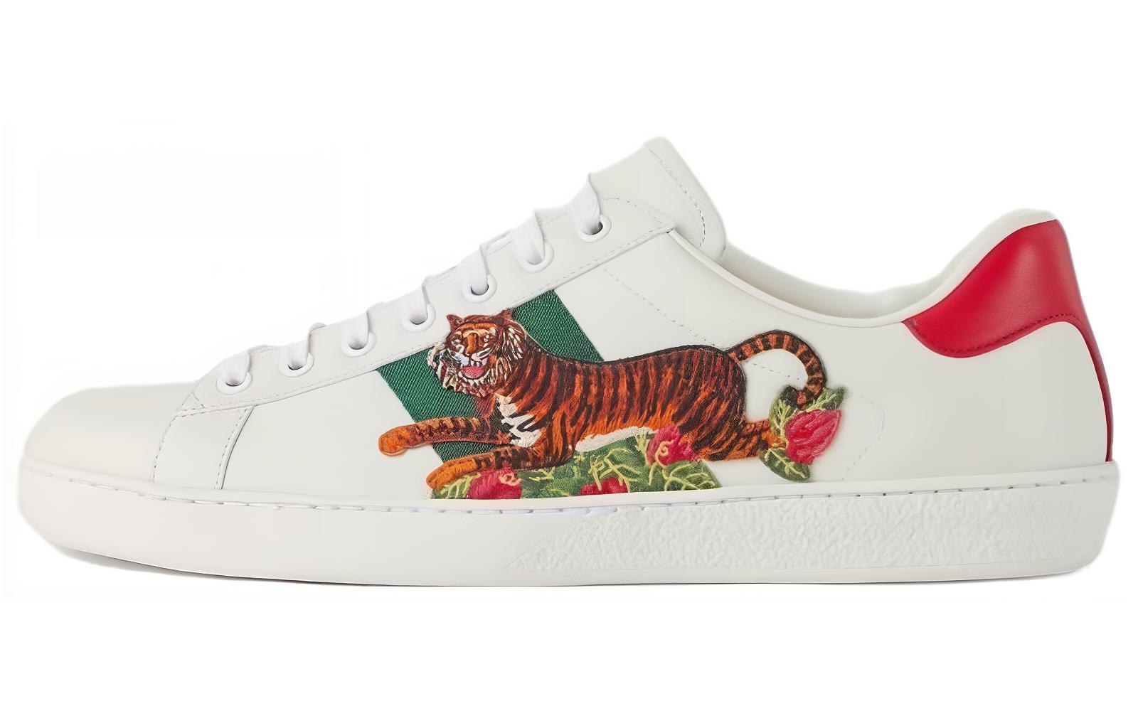 Buy 구찌 에이스 호랑이해 스니커즈 (Gucci Ace 호랑이해) 687608-0FI60-9080