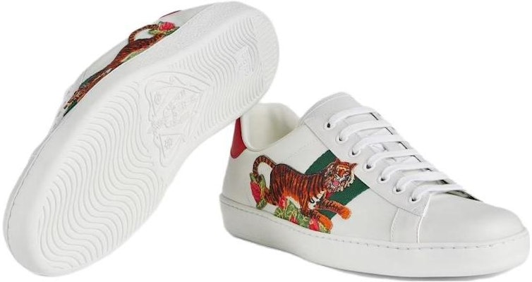 구찌 에이스 호랑이해 스니커즈 (Gucci Ace 호랑이해) 687608-0FI60-9080 Purchase 구찌 에이스 호랑이해 스니커즈 (Gucci Ace 호랑이해) 687608-0FI60-9080