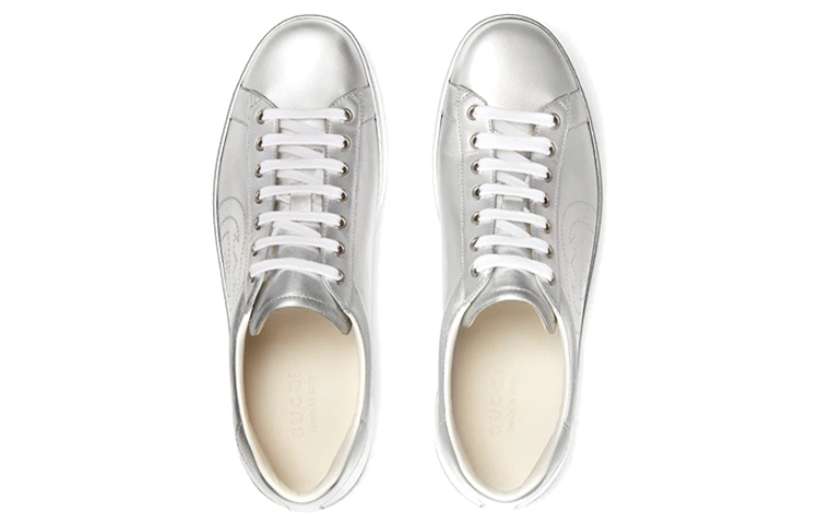 Shop Gucci Ace 'Plata Metálica' 660266-B8B20-8106