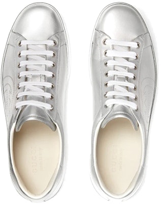 구찌 에이스 '메탈릭 실버' 660266-B8B20-8106 Shop 구찌 에이스 '메탈릭 실버' 660266-B8B20-8106