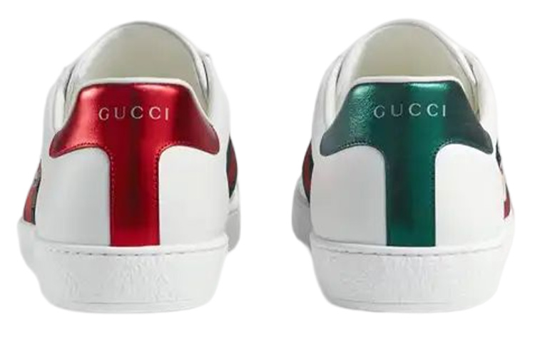 Shop Gucci Ace 狗年特别款 501907-DOPE0-9064