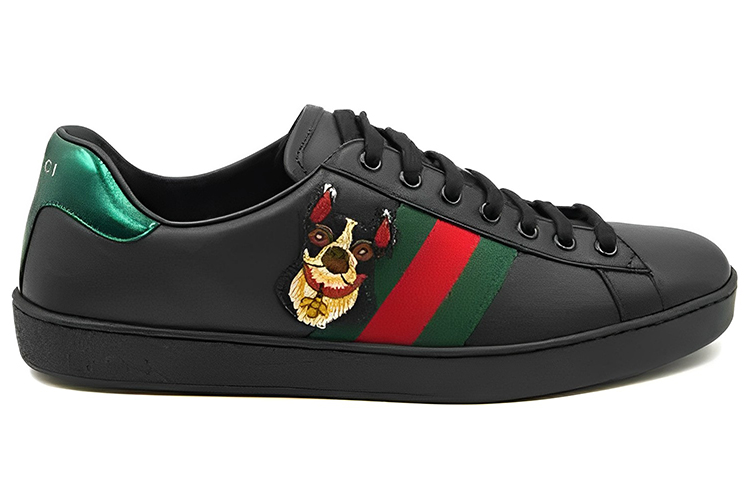 Gucci Ace 'Year of the Dog Black' 圖 2