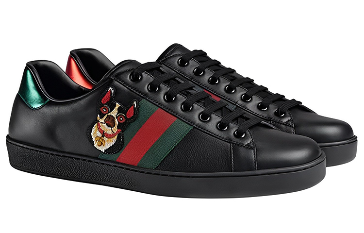 Gucci Ace 'Year of the Dog Black' 圖 3