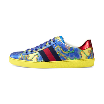 Gucci Ace Low 'Tie Dye Blue'