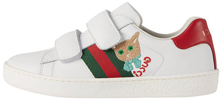 Sepatu Gucci Ace Bordir Kucing 'Putih Merah' 665430-CPWB0-9082 Buy Sepatu Gucci Ace Bordir Kucing 'Putih Merah' 665430-CPWB0-9082