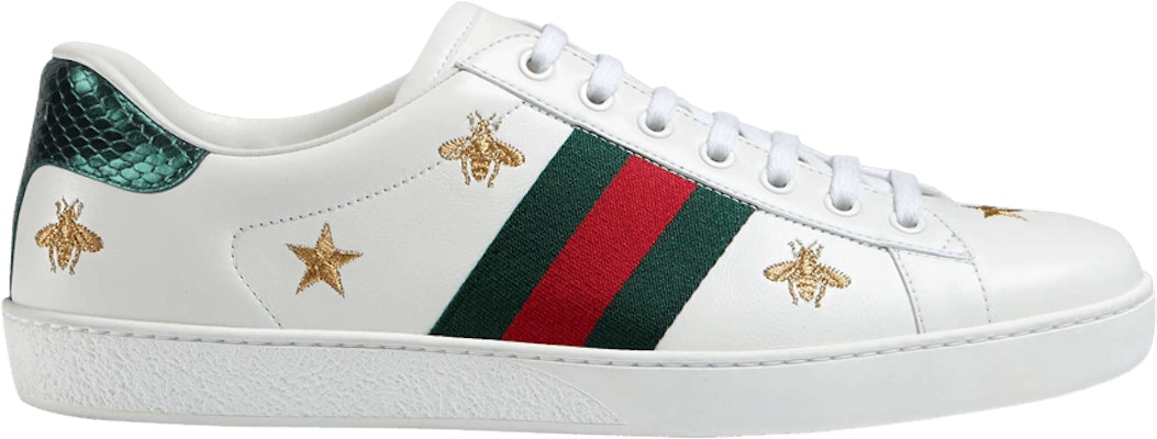 Gucci Ace Bordado 'Abejas y Estrellas' 386750-02JQ0-9073 Buy Gucci Ace Bordado 'Abejas y Estrellas' 386750-02JQ0-9073