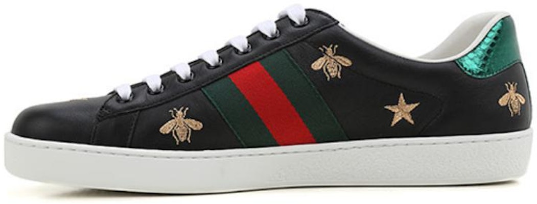 Gucci Ace Embroidered 'Bees and Stars' 386750-A38F0-1079 Buy Gucci Ace Embroidered 'Bees and Stars' 386750-A38F0-1079