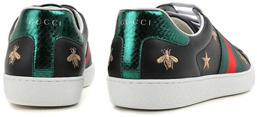 Gucci Ace Embroidered 'Bees and Stars' 386750-A38F0-1079 Purchase Gucci Ace Embroidered 'Bees and Stars' 386750-A38F0-1079