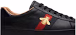 Gucci Ace Bersulam 'Lebah Hitam' 429446-A38G0-1284-/-429446-02JP0-1284