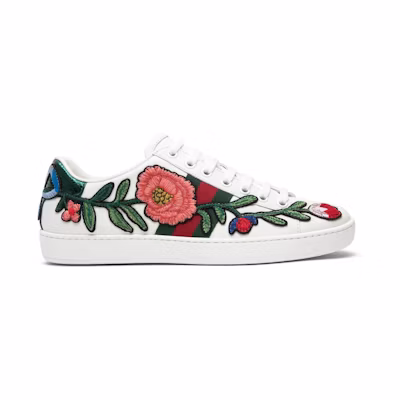(W) Gucci Ace Embroidered 'Floral'