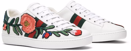 (女性)Gucci Ace 刺繡 '花卉' 431917-A38G0-9064 Cheap (女性)Gucci Ace 刺繡 '花卉' 431917-A38G0-9064