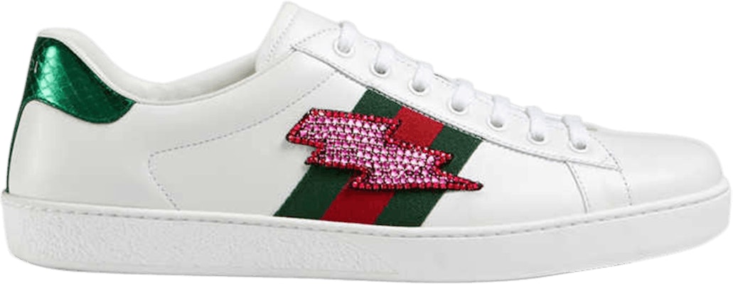 Gucci ace lightning bolt discount