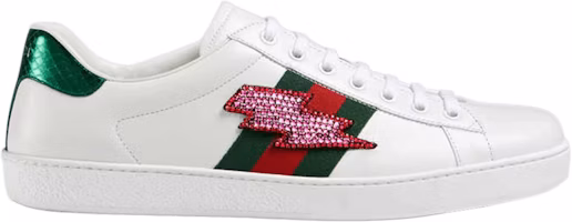 Gucci Ace Embroidered 'Lightning Bolt' 433738-A38G0-9064 Gucci Ace Embroidered 'Lightning Bolt' 433738-A38G0-9064