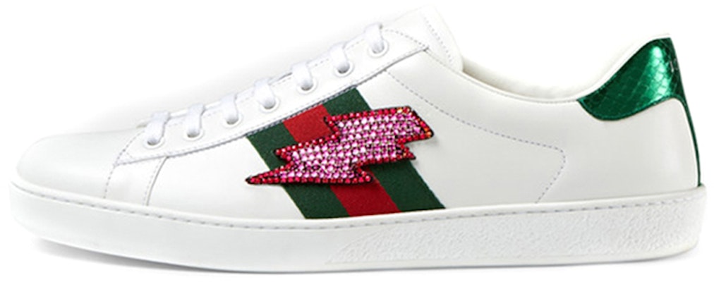 Gucci Ace Sulaman 'Panahan Kilat' 433738-A38G0-9064 Buy Gucci Ace Sulaman 'Panahan Kilat' 433738-A38G0-9064