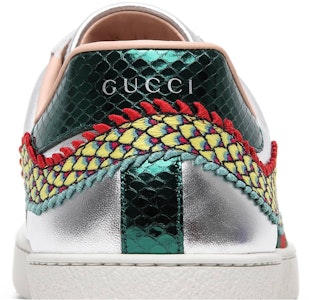 Gucci Ace Bordado 'Dragón Plateado' 473765-DMKE0-8169 Sizing Gucci Ace Bordado 'Dragón Plateado' 473765-DMKE0-8169