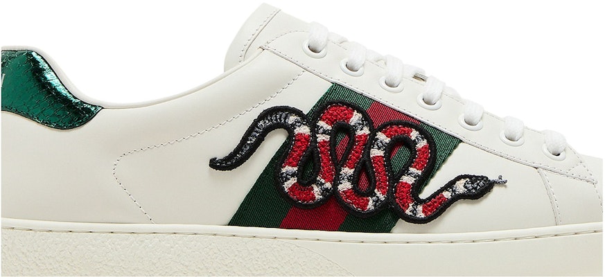 Gucci Ace Geborduurde ''Slang'' Sneakers 456230 02JP0 9064 Order Gucci Ace Geborduurde ''Slang'' Sneakers 456230 02JP0 9064