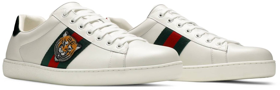 Gucci Ace Bordado 'Tigre' 457132 02JP0 9064 Cheap Gucci Ace Bordado 'Tigre' 457132 02JP0 9064