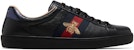 Gucci Ace Sulam Belakang Navy 'Black Bee' 429446 02JP0 1284