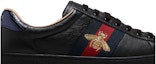 Order Gucci Ace Sulam Belakang Navy 'Black Bee' 429446 02JP0 1284