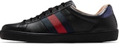 Lookbook Gucci Ace Sulam Belakang Navy 'Black Bee' 429446 02JP0 1284