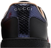 Gucci Ace Navy Bordir 'Black Bee' dengan Tepi Hitam 429446 02JP0 1284 Sizing Gucci Ace Navy Bordir 'Black Bee' dengan Tepi Hitam 429446 02JP0 1284