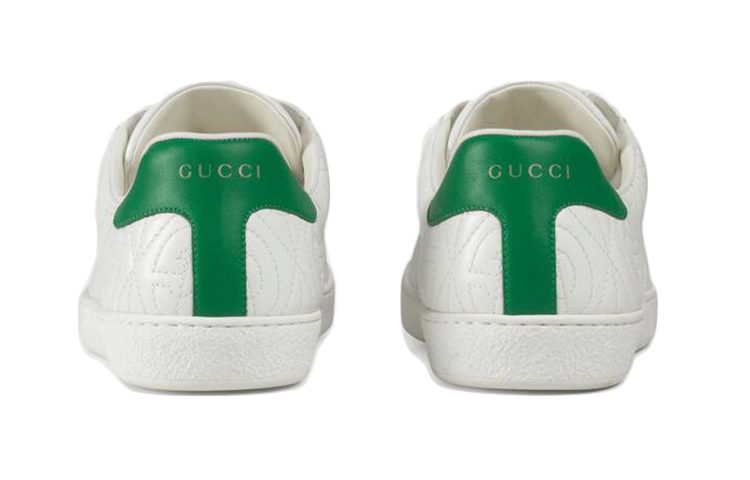 Shop Gucci Ace G 'Rhombus - Putih' 598833 0R0A0 9063