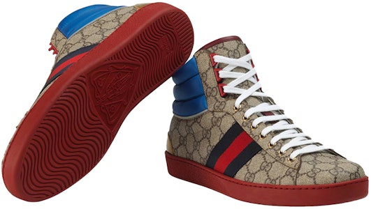 Gucci Ace GG High Top 'Biru Beige' 555144-92T20-9794 Purchase Gucci Ace GG High Top 'Biru Beige' 555144-92T20-9794