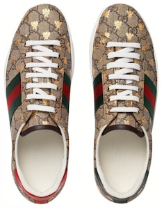 古驰 Ace GG Supreme '蜜蜂' 运动鞋 548950 9N050 8465 Lookbook 古驰 Ace GG Supreme '蜜蜂' 运动鞋 548950 9N050 8465