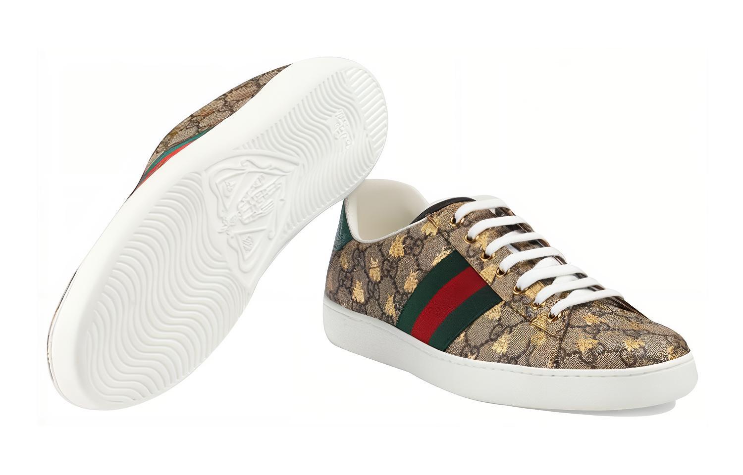 Purchase 古馳 Ace GG Supreme 'Bees' 548950 9N050 8465