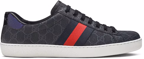 Gucci Ace GG Supreme 'Black Grey' 429445-K2LH0-1130 Gucci Ace GG Supreme 'Black Grey' 429445-K2LH0-1130