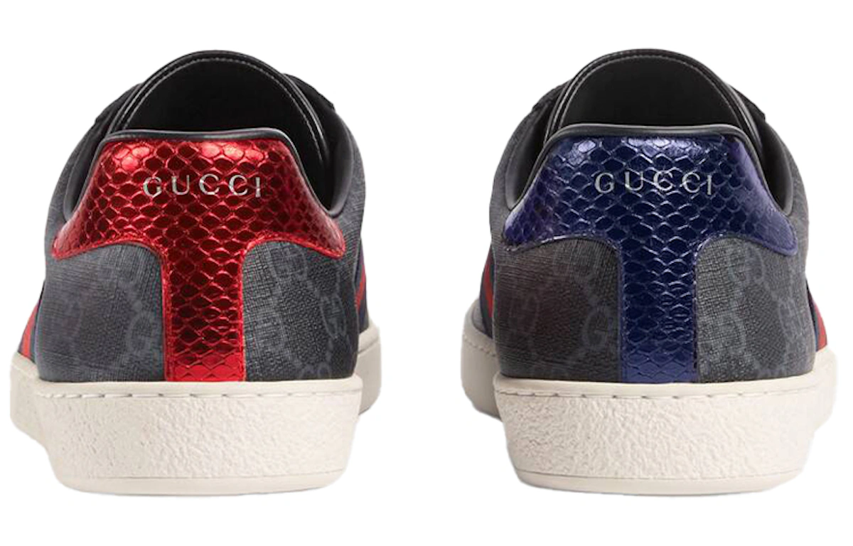 Gucci Ace GG Supreme 'Black Grey'