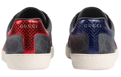 Gucci Ace GG Supreme 'Black Grey'