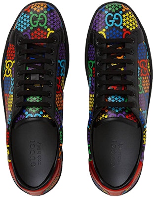 Gucci Ace GG Supreme Low 'Psychedelic - Black' 610085-H2020-1110 Lookbook Gucci Ace GG Supreme Low 'Psychedelic - Black' 610085-H2020-1110