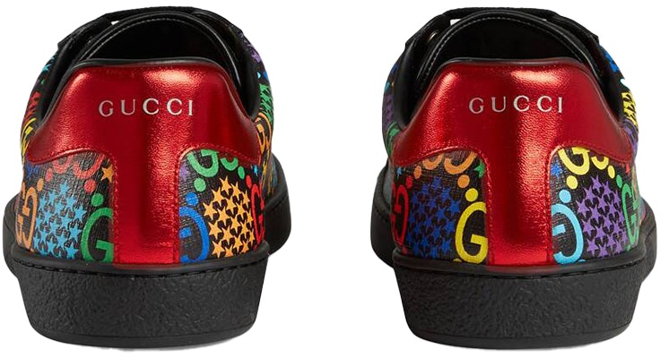 Gucci Ace GG Supreme Low 'Psychedelic - Black' 610085-H2020-1110 Shop Gucci Ace GG Supreme Low 'Psychedelic - Black' 610085-H2020-1110